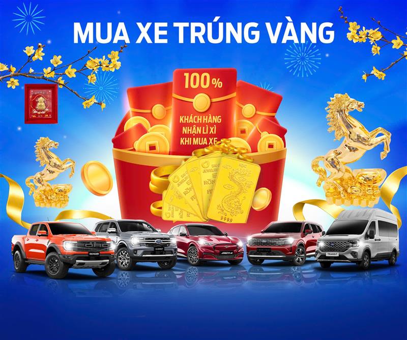 MUA XE TRÚNG VÀNG